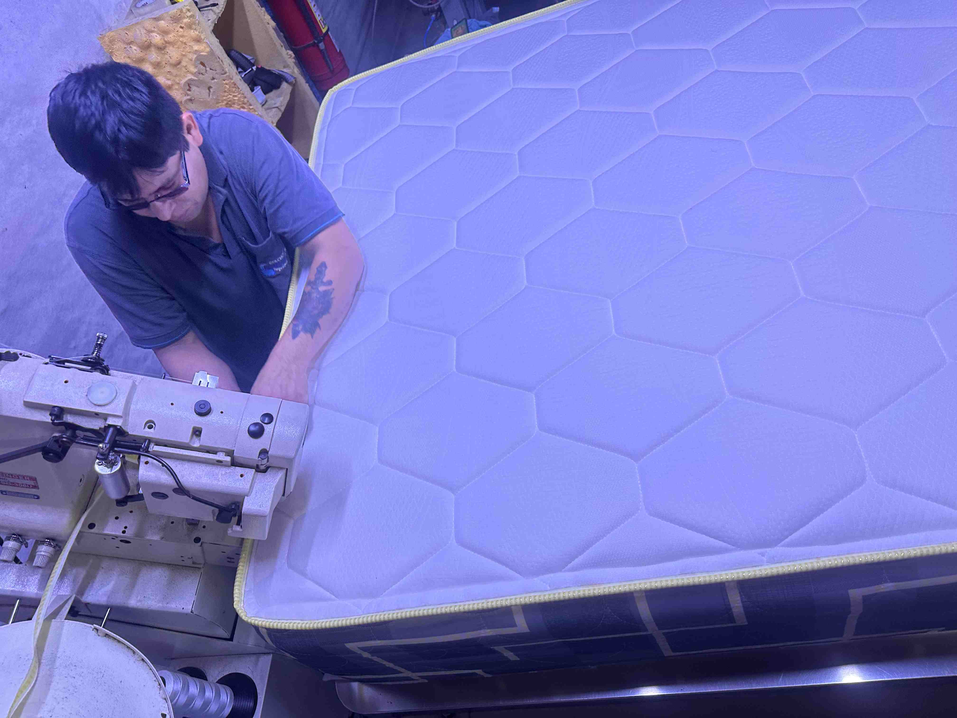 Woodex White Coated Staircase Floating